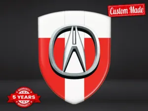 Honda Acura Stampa Adesivi Paraurti Resistenti Limitati Pregiati
